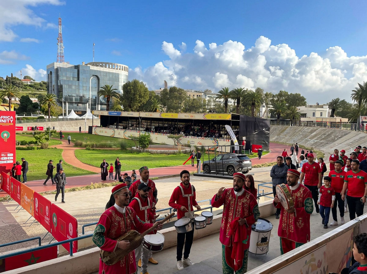 Fanzone Arena – foule